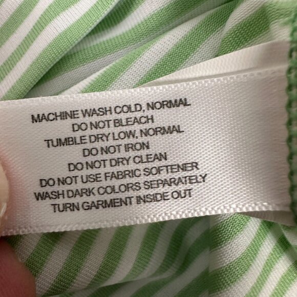 Cutter & Buck Mens Ryder Cup 2012 Medinah Polo Shirt SIze L Green Striped - Picture 5 of 7